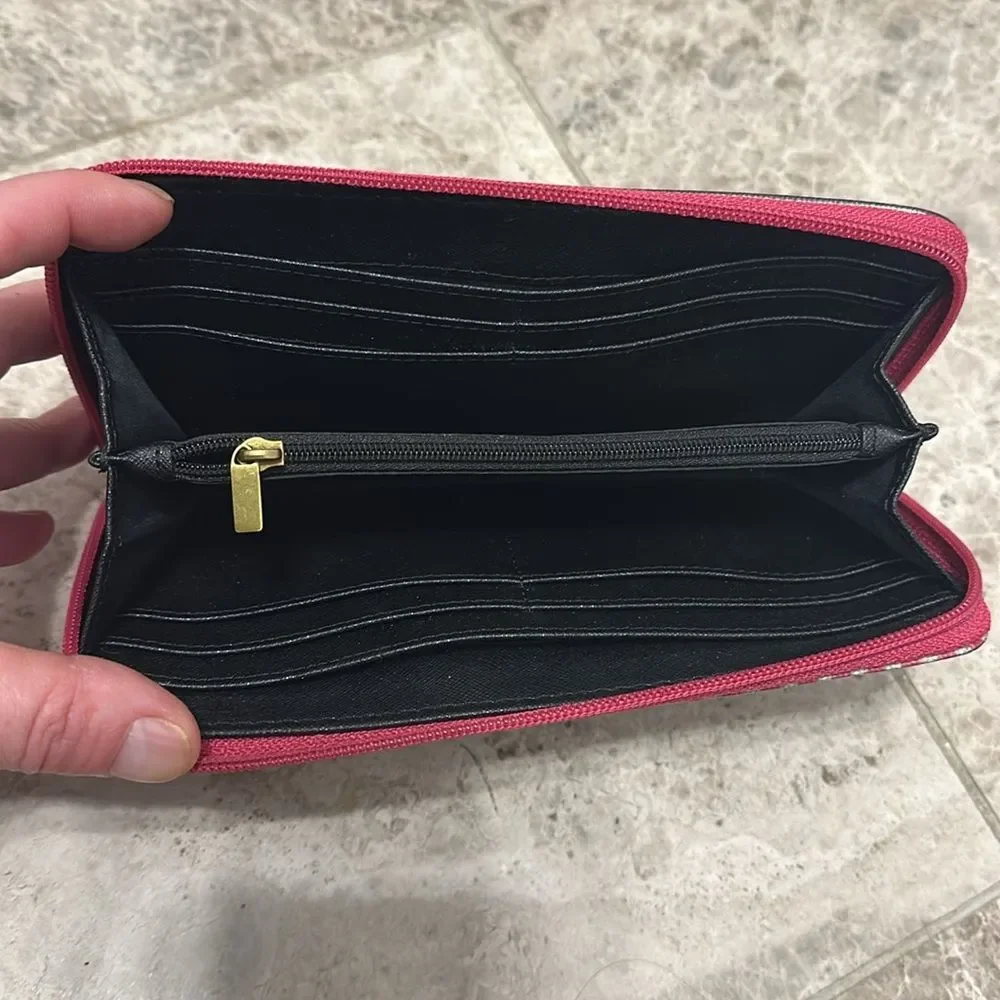 Fossil Eliza Zip Around Clutch Wallet